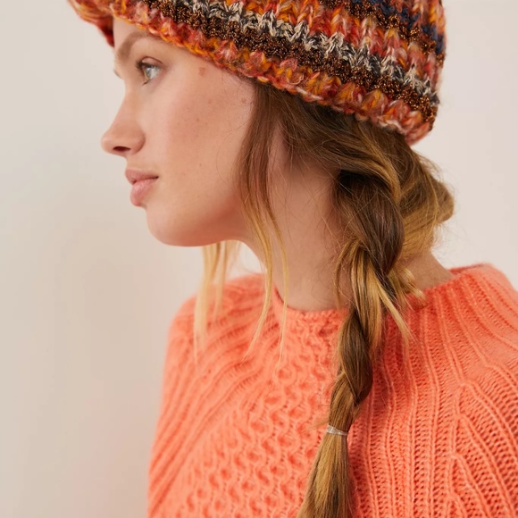 Anthropologie Marisela Shimmer Ear Warmer